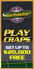 Craps is one of the most popular games at Go Casino